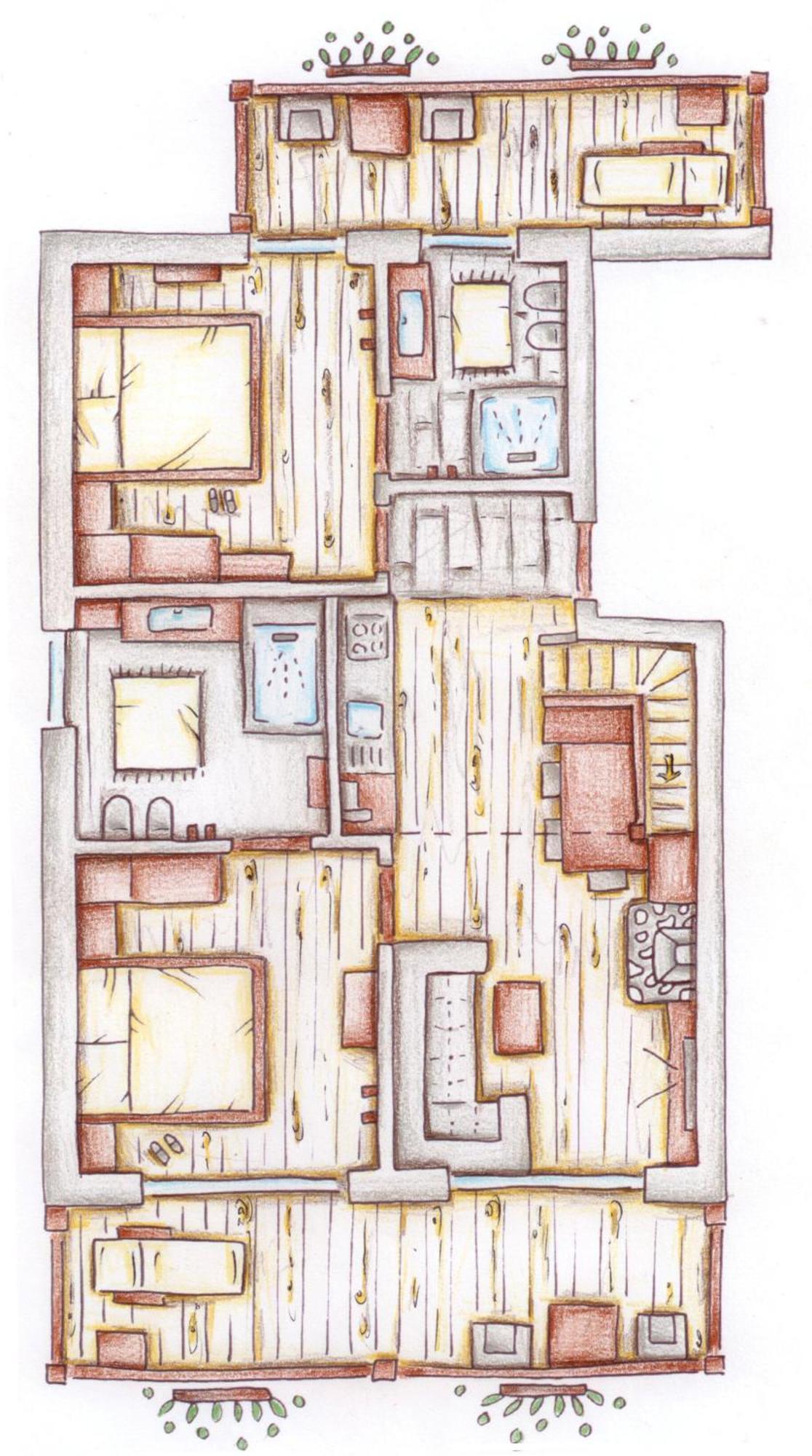 Unterkantiolerhof * Funes (Bolzano)